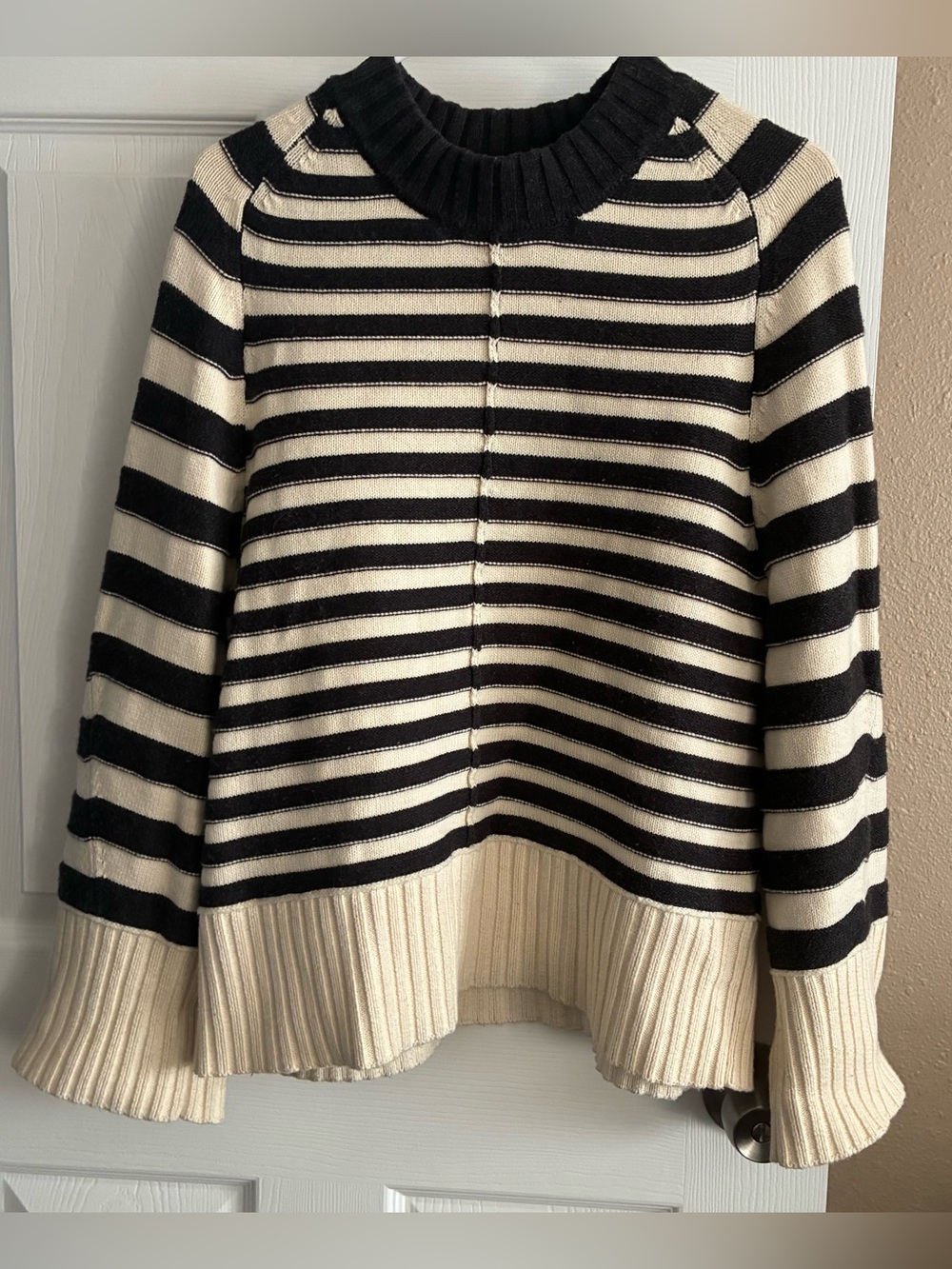 Anthropologie Maeve The Chandler Striped Crew-Neck Sweater, Size XXS